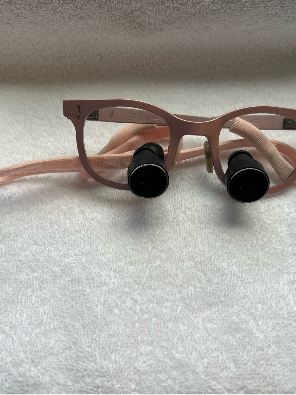 Pink Women’s Optical Loupes Glasses - Picture 2 of 4